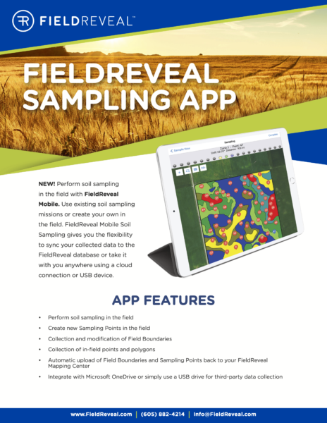 FieldReveal Sampling App